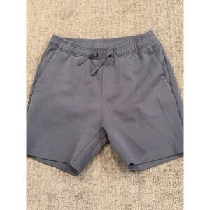 Bylt Premium Basics Thick Mens Gray Elastic Waist Training Shorts Size L (E1)